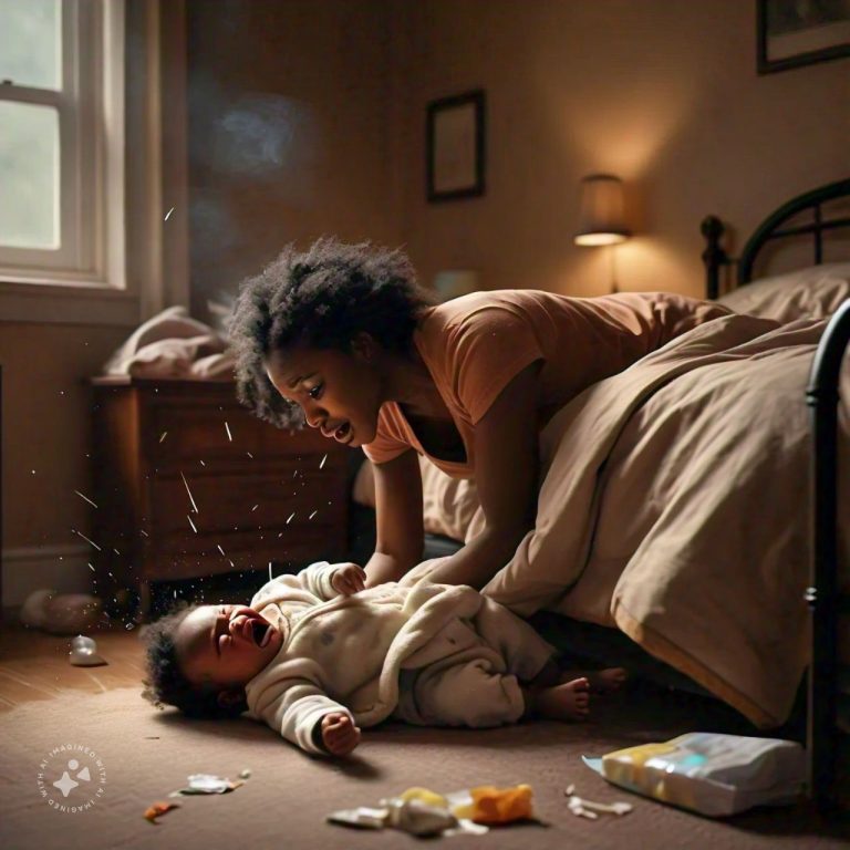 What to Do When a Baby Falls Off the Bed